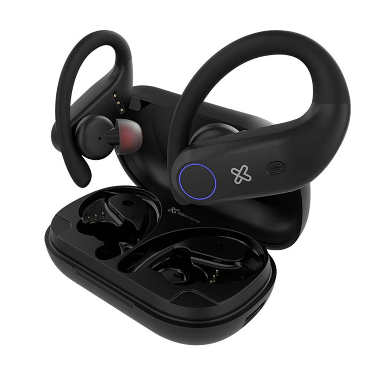 Audifonos Bluetooth Deportivo Klip Xtreme Buds KTE-500BK