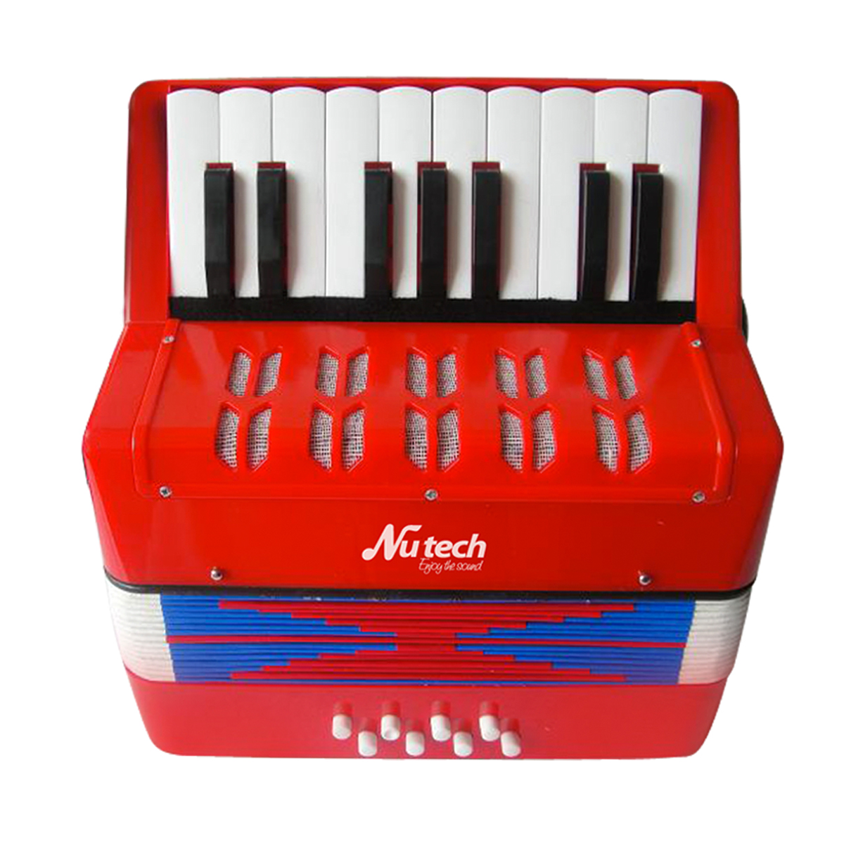Acordeon 17 Teclas Mediano Nutech