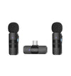 Boya BY-V20 Micrófono Inalámbrico Doble Ultra Compacto y Portable 2.4GHz Conector USB-C