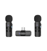 Boya BY-V20 Micrófono Inalámbrico Doble Ultra Compacto y Portable 2.4GHz Conector USB-C