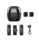 Boya BY-WM3T-D2 Mini 2.4GHz Micrófono Inalámbrico Conector Lightning