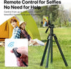 Ulanzi MT-65 Trípode Video Horizontal y Vertical, Galleta Tipo Arca y Control Remoto Para Cámaras Reflex