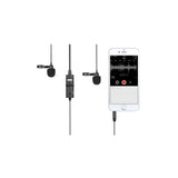 Boya BY-M1DM Micrófono lavalier omnidireccional doble