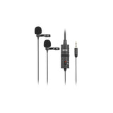 Boya BY-M1DM Micrófono lavalier omnidireccional doble
