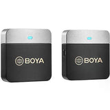 Boya BY-M1V1 Micrófono TRS y TRRS Inalámbrico 60 metros Conector 3.5mm