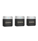 Boya BY-M1V2 Micrófono Doble TRS y TRRS Inalámbrico 60 metros Conector 3.5mm