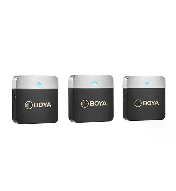 Boya BY-M1V2 Micrófono Doble TRS y TRRS Inalámbrico 60 metros Conector 3.5mm