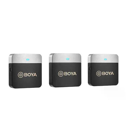 Boya BY-M1V2 Micrófono Doble TRS y TRRS Inalámbrico 60 metros Conector 3.5mm