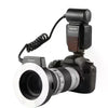 Triopo TR-15EXN (para Nikon) Flash Anular Para Macro Fotografía Para Canon Con Luz Led