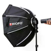 Triopo KX-90 Softbox Octogonal Para Speedlight Con Soporte Para Trípode 90cm