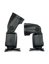 Triopo R1 Flash Cabeza Redonda, TTL, 2.4G Compatible Con Canon y Nikon