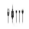 Boya BY-BCA7 PRO Cable Con Preamplificador XLR a Usb / Usb C / Lightning