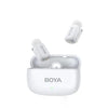 BOYAMini  Micrófono Inalámbrico Doble USb-C y Lightning - Color Blanco