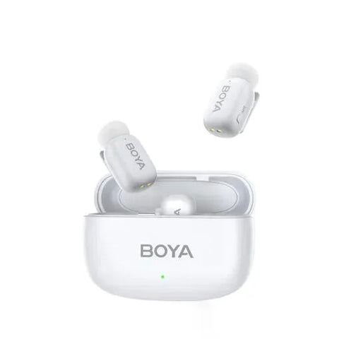 BOYAMini  Micrófono Inalámbrico Doble USb-C y Lightning - Color Blanco