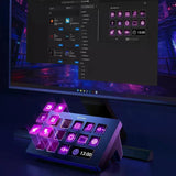 Ulanzi D200 Teclado LCD Configurable Con Controlador de Contenido en Vivo