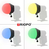Triopo TR-08 Set de Accesorios Para Flash Speedlight de Cualquier Marca