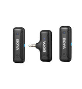 Boya BY-WM3T-M2 Mini 2.4GHz Micrófono Inalámbrico Conector TRS 3.5mm
