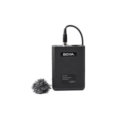 Boya BY-F8C Micrófono profesional de video/instrumento cardioide lavalier
