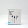 Boya BY-M2D Doble micrófono lavalier para Iphone con conector lightning