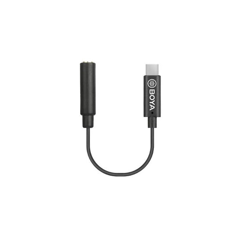 Boya BY-K6 Cable adaptador USB-C macho - TRS  hembra para osmo pocket