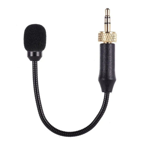 Boya BY-UM2 Micrófono mini cuello de cisne con rosca de bloqueo