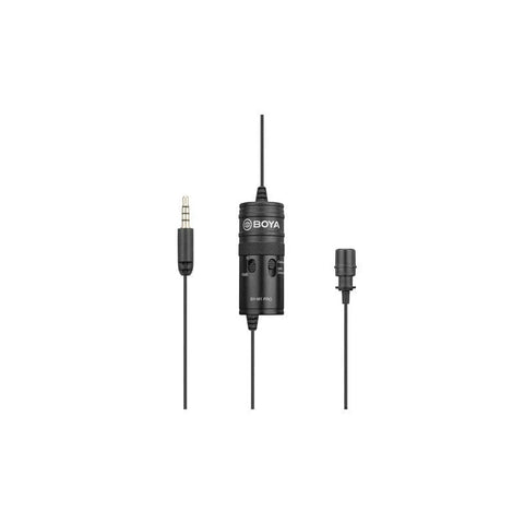Boya By-M1 PRO Micrófono lavalier con salida de audífonos