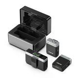 Ulanzi U-Mic AM18 Micrófono Lavalier Doble Hasta 100 Metros A018GBB1