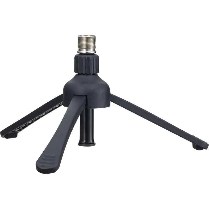 Zoom TPS-4 trípode de sobremesa para micrófono con montura 5/8 vista frontal