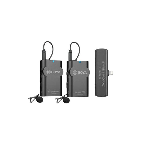 Boya BY-WM4 Pro-K4 Micrófono Inalámbrico Doble - Conector Lightning