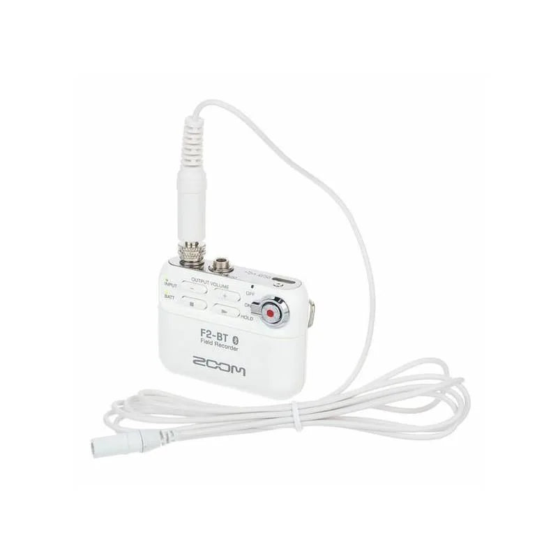 Zoom F2-BT/W Grabadora de Campo Bluetooth Compacta Color Blanco