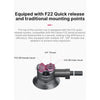 Falcam F22 3-inch Ventosa Para Accesorios Carga Hasta 1Kilo