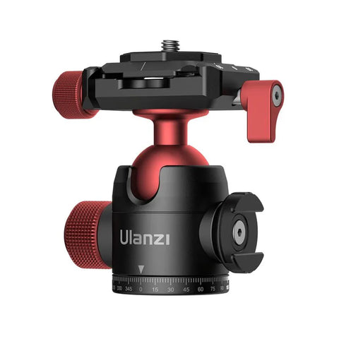 Ulanzi U-70 Cabezal de bola profesional con soporte de accesorios