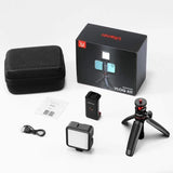 Ulanzi Vlog Kit 7 Vlogging Kit Trípode, Luz y Soporte de Teléfonos