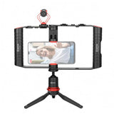 Boya BY-VG380 Kit Soporte de Teléfono/ empuñadura Con Trípode y Micrófono