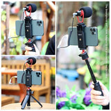 Ulanzi Video Kit 2 Trípode, Soporte de Teléfonos y Micrófono