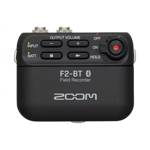 Zoom F2-BT/B Grabadora de Campo Bluetooth Compacta Color Negro