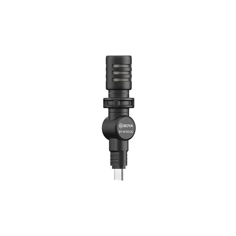 Boya BY-M100UC Micrófono Compacto Para Teléfonos Conector USB-C