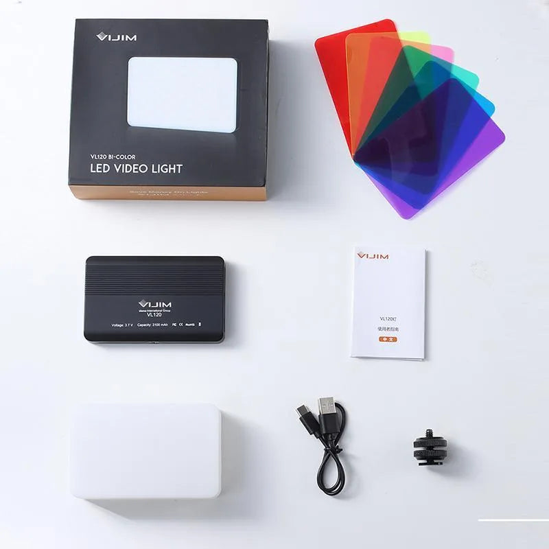 Lámpara LED RGB Vijim VL120 vista frontal