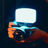Vijim VL120 en modo RGB con color saturado