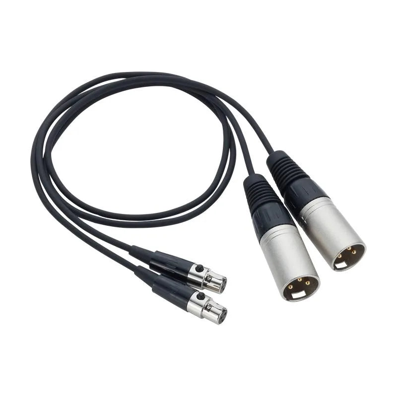 Zoom TXF-8 Par de Cables Adaptadores TA3 (Mini XLR Hembra) a XLR Macho
