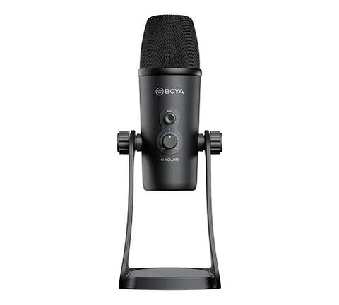 Boya BY-PM700 Pro Micrófono Profesional de Estudio Conectores USB y XLR