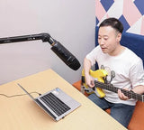 Boya BY-PM700 Pro Micrófono Profesional de Estudio Conectores USB y XLR