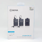 Boya BY-WM4 Pro K2 Micrófono Inalámbrico Doble