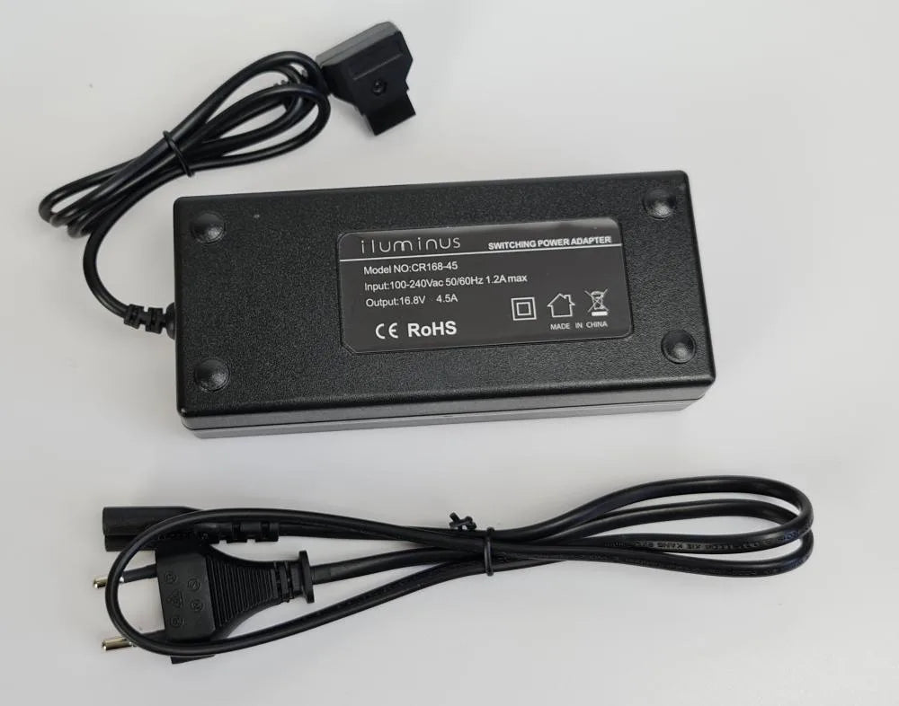 Iluminus Cargador V-mount tipo D-Tap