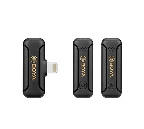 Boya BY-WM3T2-D2 Micrófono Inalámbrico Lightning Doble 50 metros