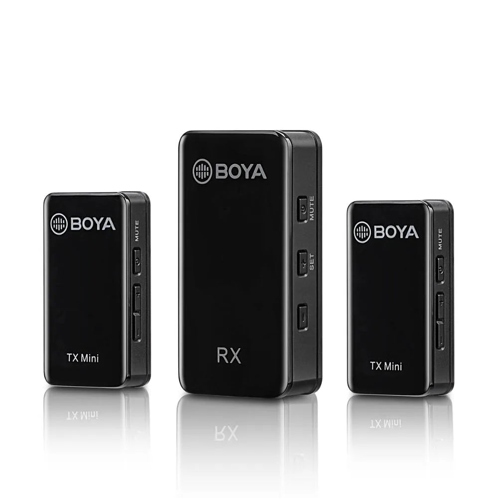 Boya BY-XM6-S2 Mini Micrófono Inalámbrico Ultra Compacto 100 metros