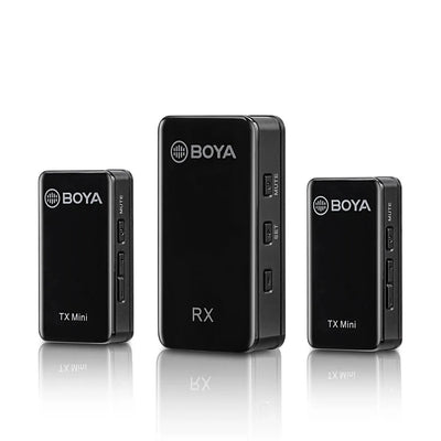 Boya BY-XM6-S2 Mini Micrófono Inalámbrico Ultra Compacto 100 metros