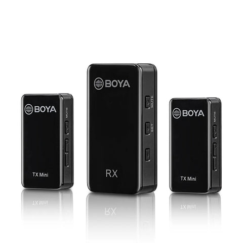 Boya BY-XM6-S2 Mini Micrófono Inalámbrico Ultra Compacto 100 metros