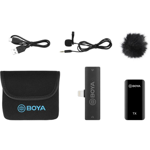 Boya BY-XM6-S3 Micrófono Digital Para Dispositivos iOS Conector Lightning (2.4 GHz)