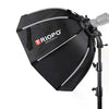 Triopo KS2-120 Softbox Octogonal Para Speedlight Con Empuñadura 120cm